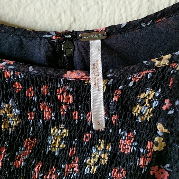 🖤sold🖤Free People Doll Pants Chiffon Mini Dress - Picture 3 of 5